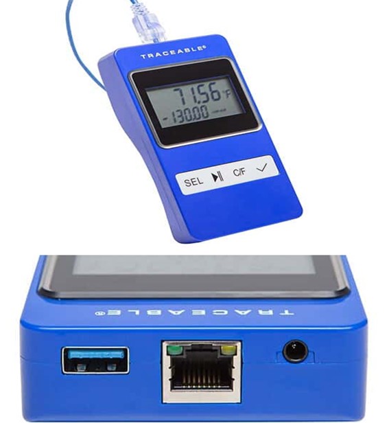 Thermomètre Traçable Numérique Avec Ethernet